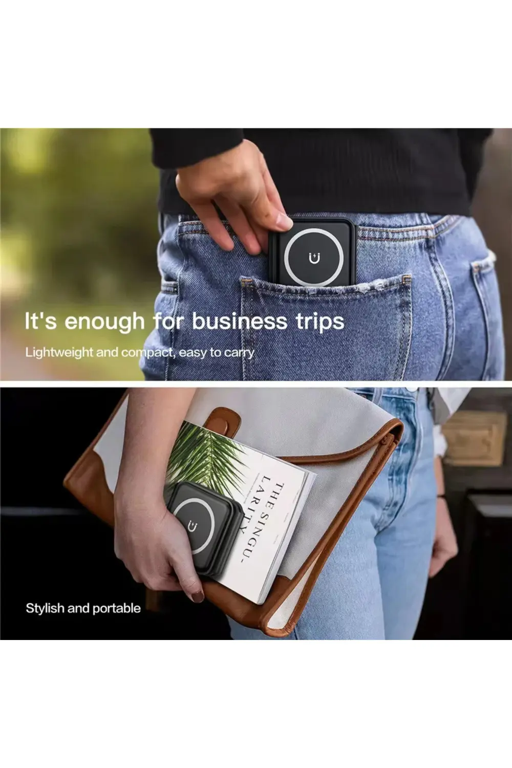 Dunspın 15W 3 in 1 Katlanabilir Kablosuz Şarj Standı Saat-Telefon