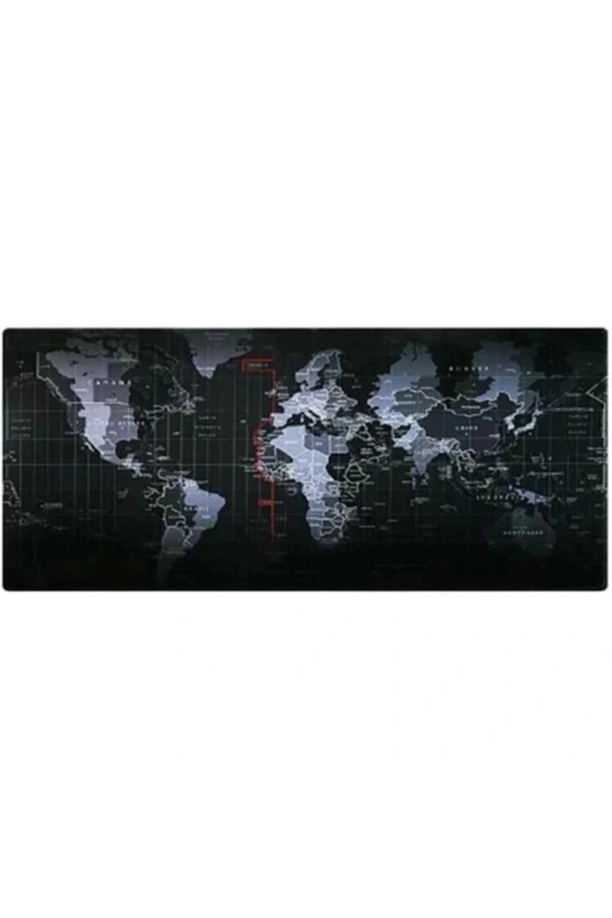 Dünya 1 Mouse Pad 90X40 Cm Kaymaz Dikişli