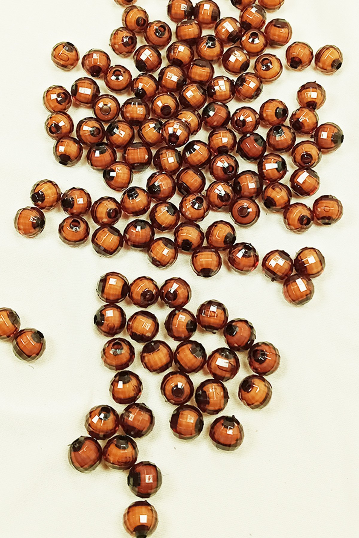 Dünya Boncuk İçten Boncuklu Bileklik Çanta Boncuğu 10 mm 50 gr Ka
