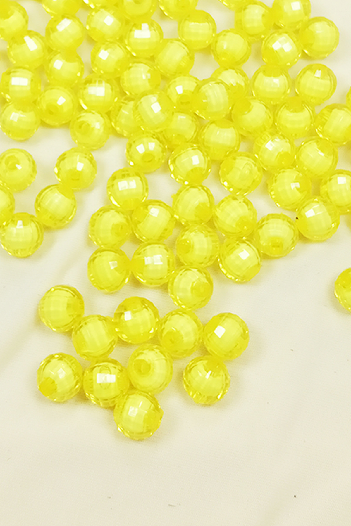 Dünya Boncuk İçten Boncuklu Bileklik Çanta Boncuğu 10 mm 50 gr Sa