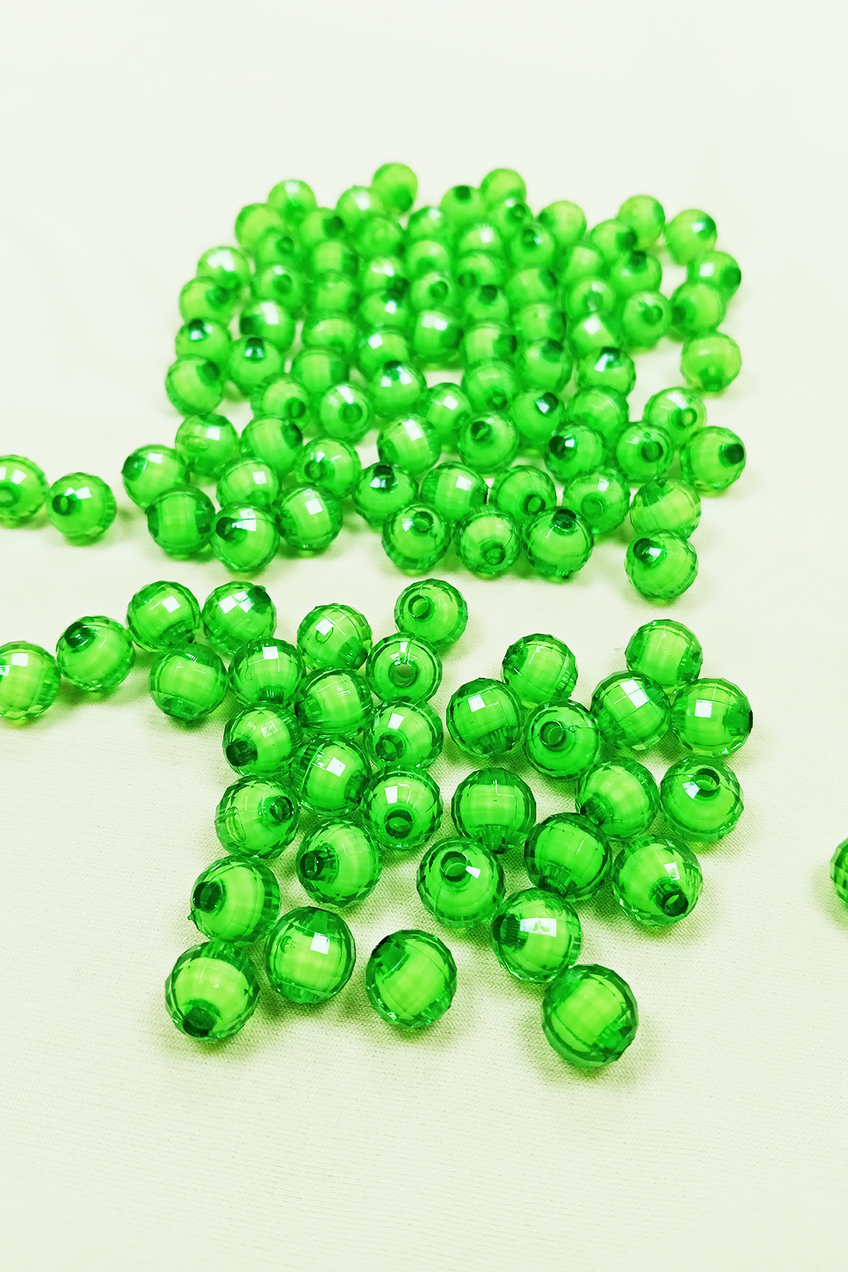 Dünya Boncuk İçten Boncuklu Bileklik Çanta Boncuğu 10 mm 50 gr Ye