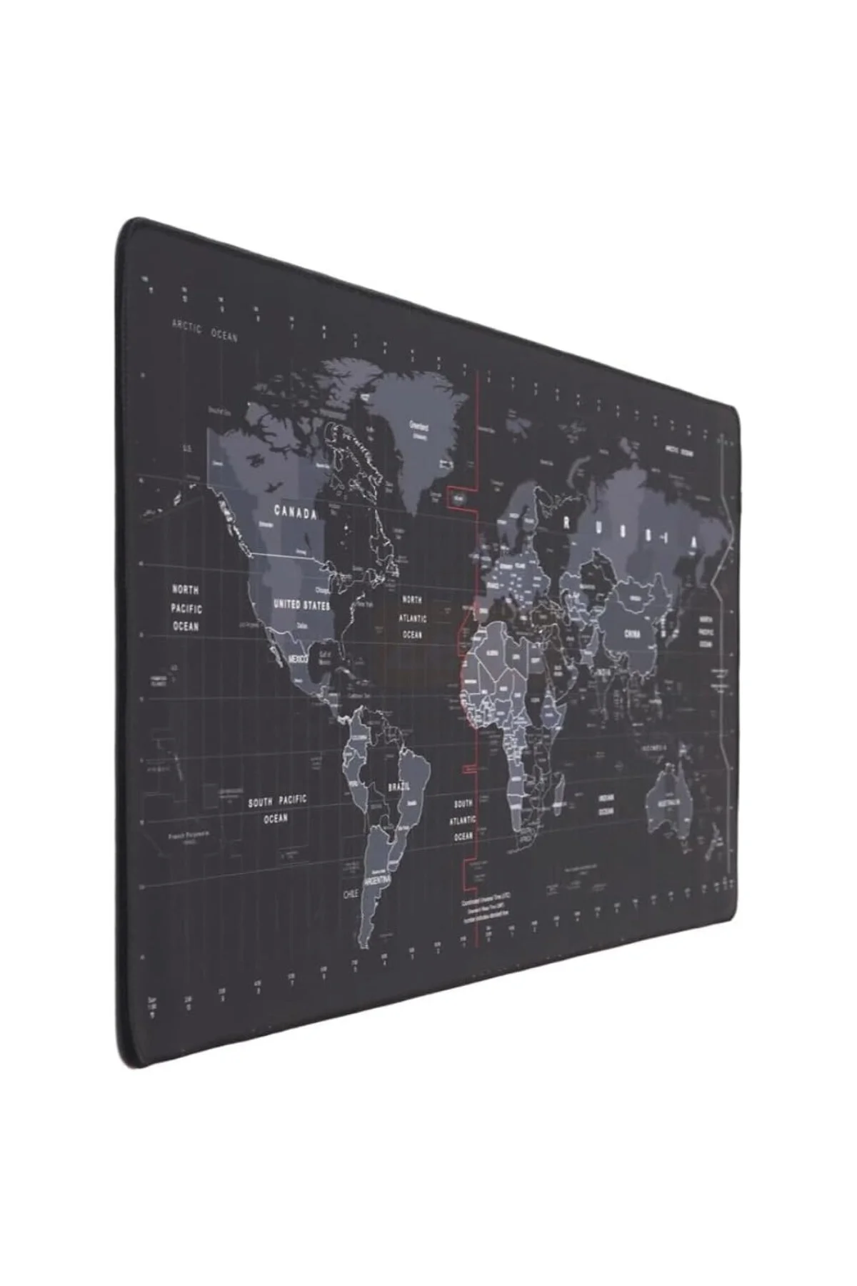 Dünya Haritası Ekstra Büyük Genişletilmiş Kaymaz Kauçuk Oyun Mouse Pad & Klavye Mas