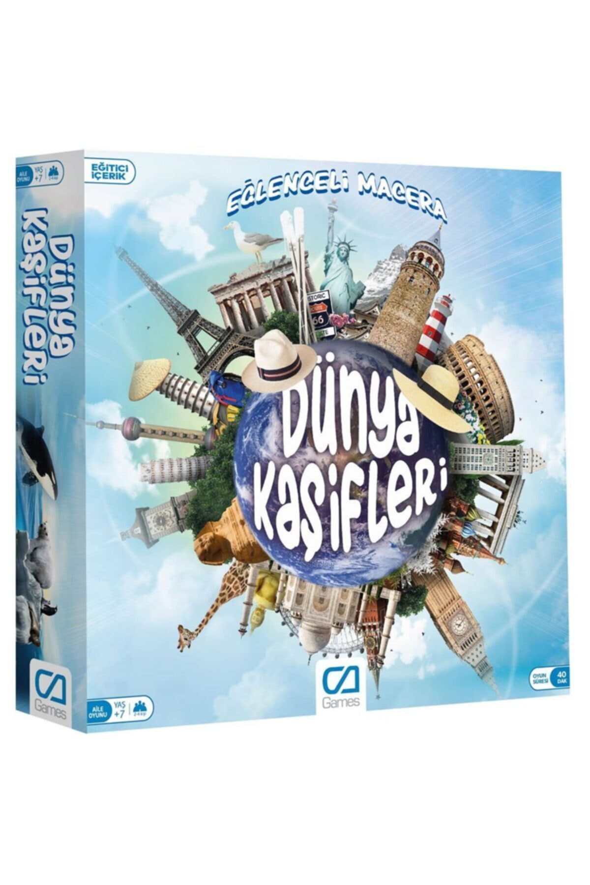 Ca Games Dünya Kaşifleri Eğlenceli Macera Oyunu