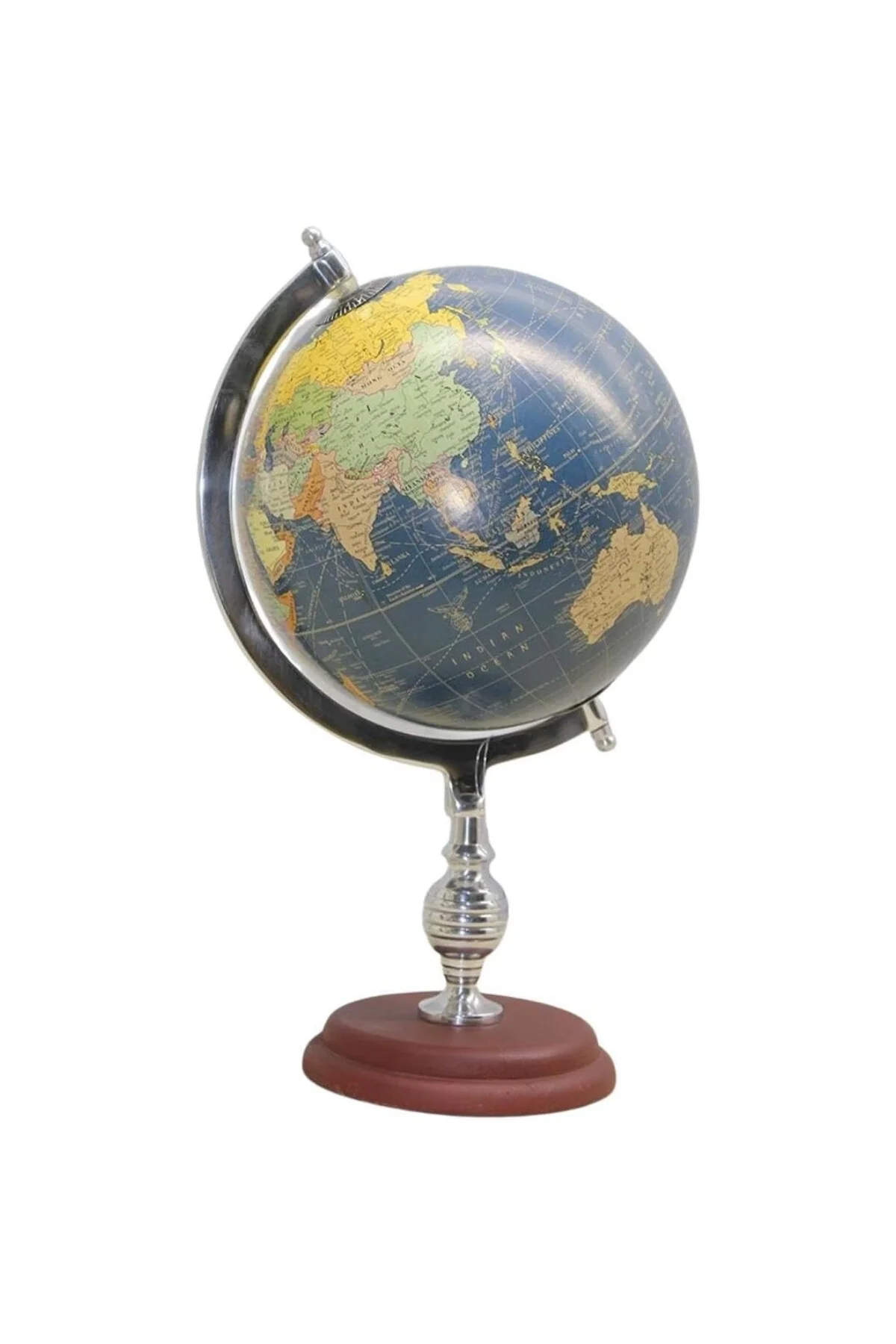 Dünya Küre Stantlı Dekoratif Döner World Globe SL318-C 38cm