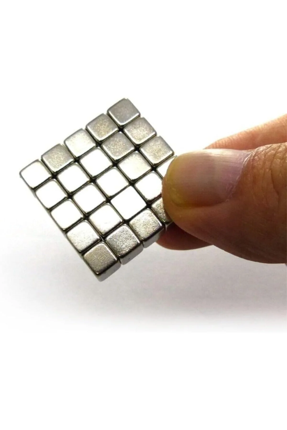 Dünya Magnet 10 Adet 5X5X5 Mm Sihirli Manyetik Küp Neodyum Mıknat