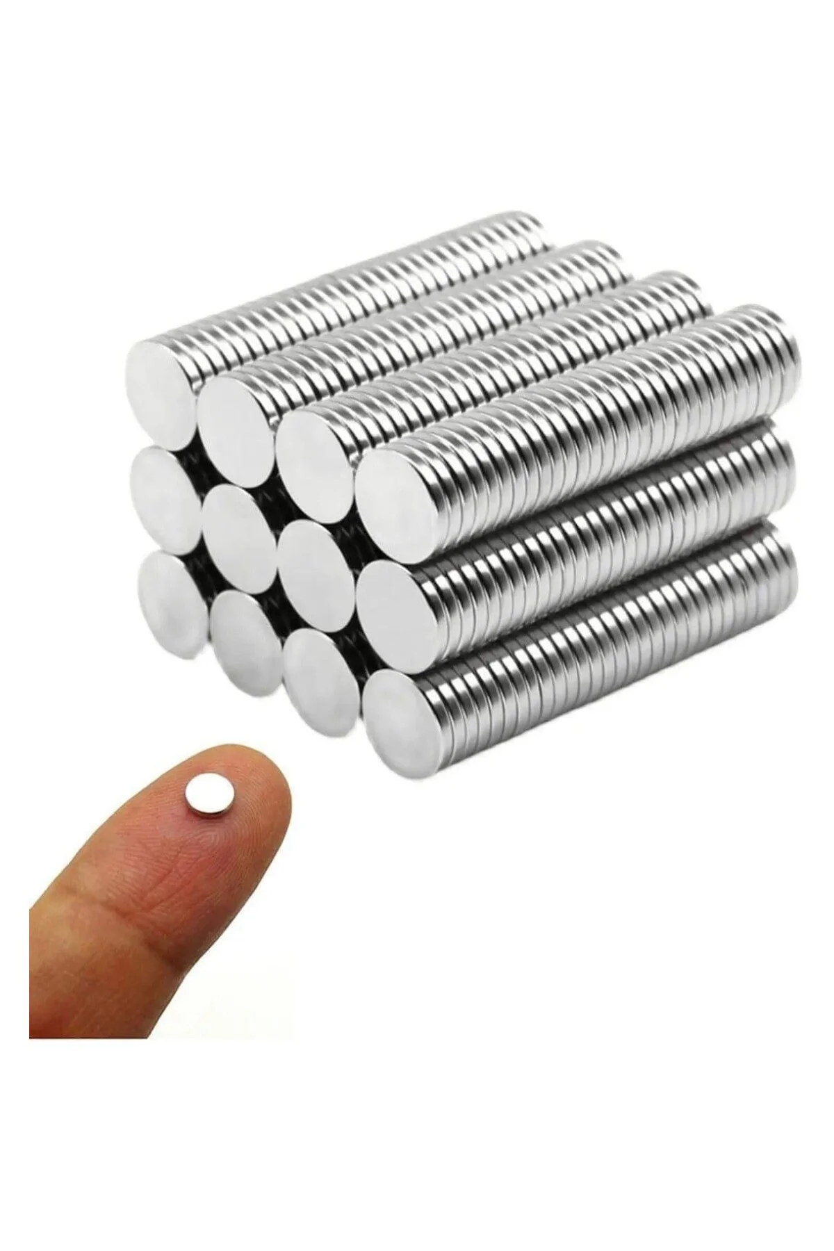 Dünya Magnet 30 Adet, Yuvarlak Neodyum Mıknatıs, 5X1 Mm, Mini Neo
