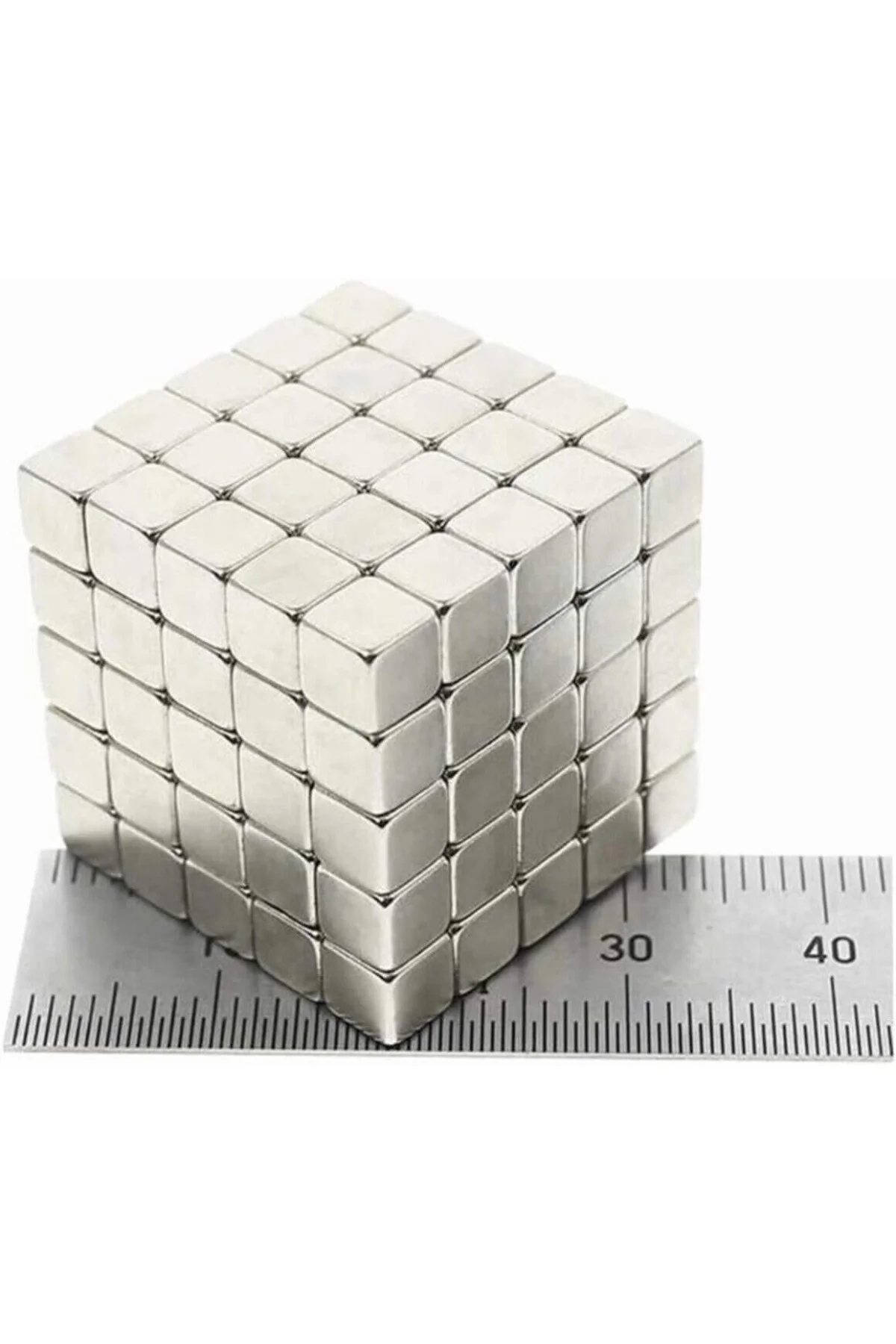Dünya Magnet 30 Adet - Küp Neodyum Mıknatıs, 5X5X5 Mm, Güçlü Magn