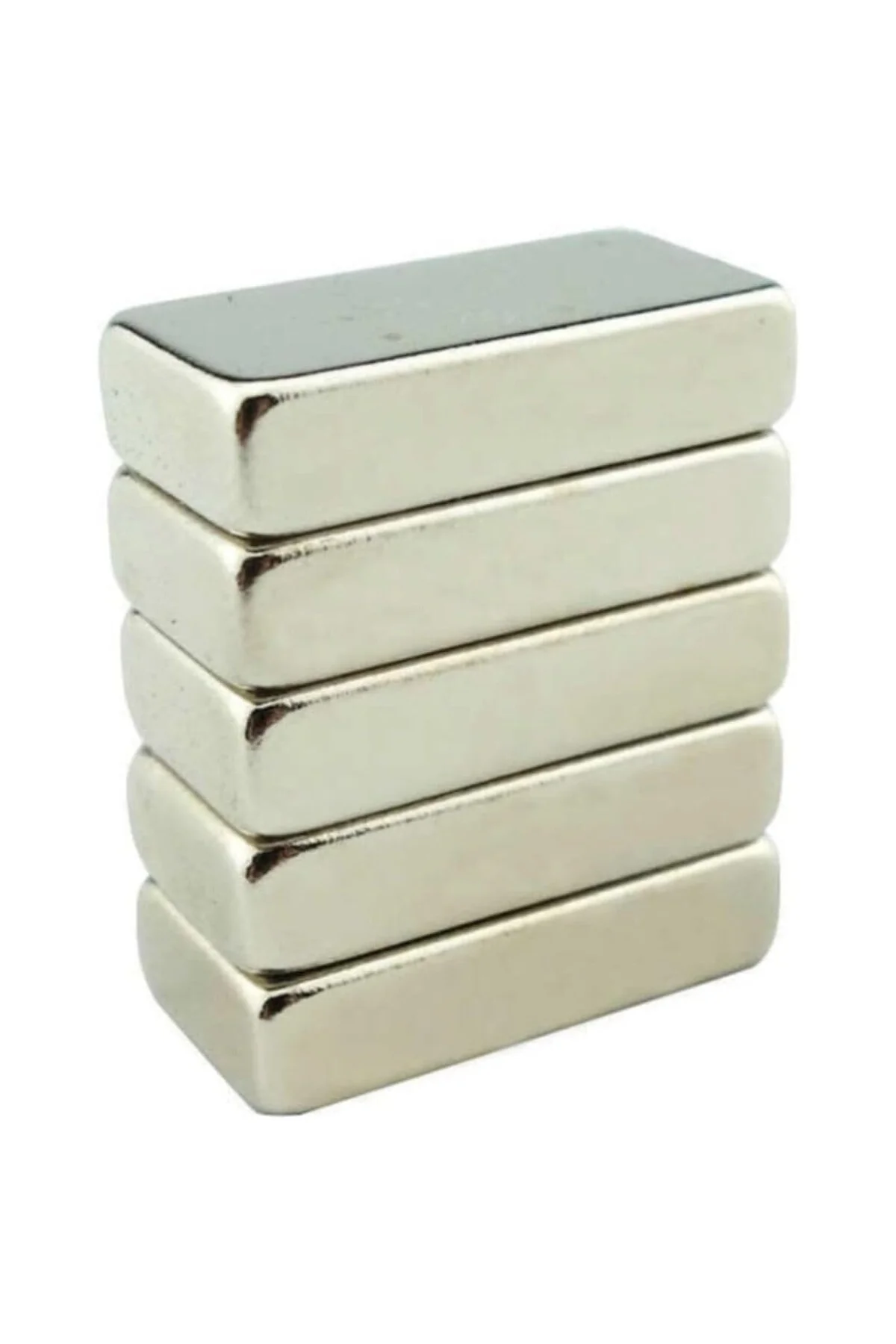 Dünya Magnet 5 Adet 20Mm X 10Mm X 5Mm Köşeli Süper Güçlü Neodyum 