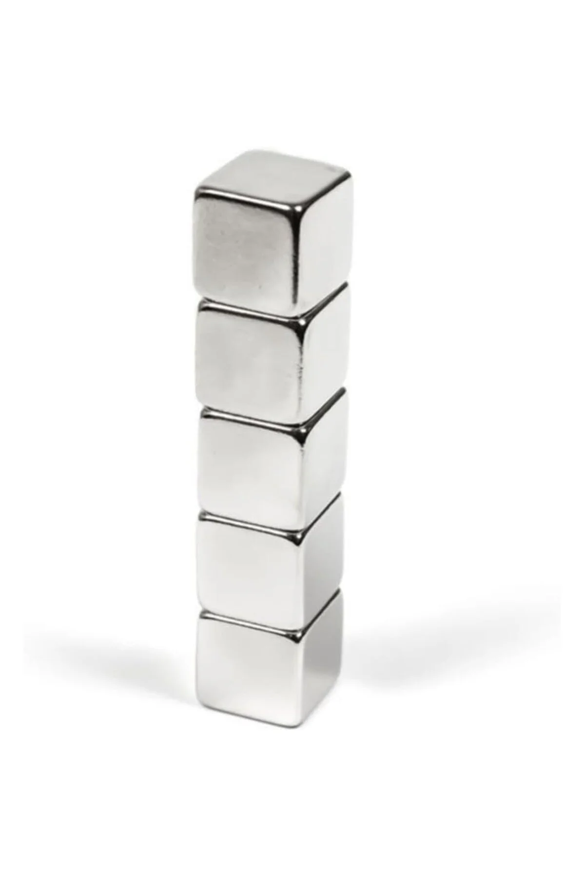Dünya Magnet 5 Adet 10Mm X 10Mm X 10Mm Küp Neodyum Mıknatıs - Çok
