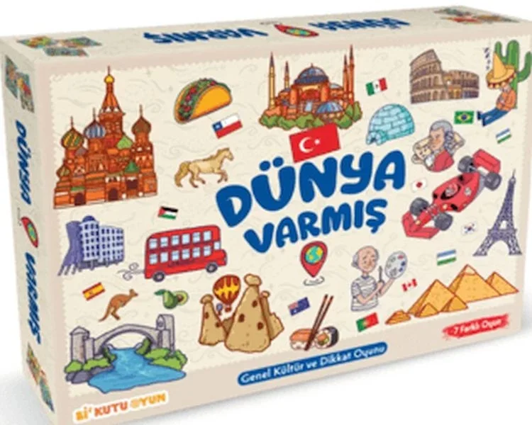 Dünya Varmış - Genel Kültür ve Dikkat Oyunu Fiyatı, Yorumları ve Özellikleri