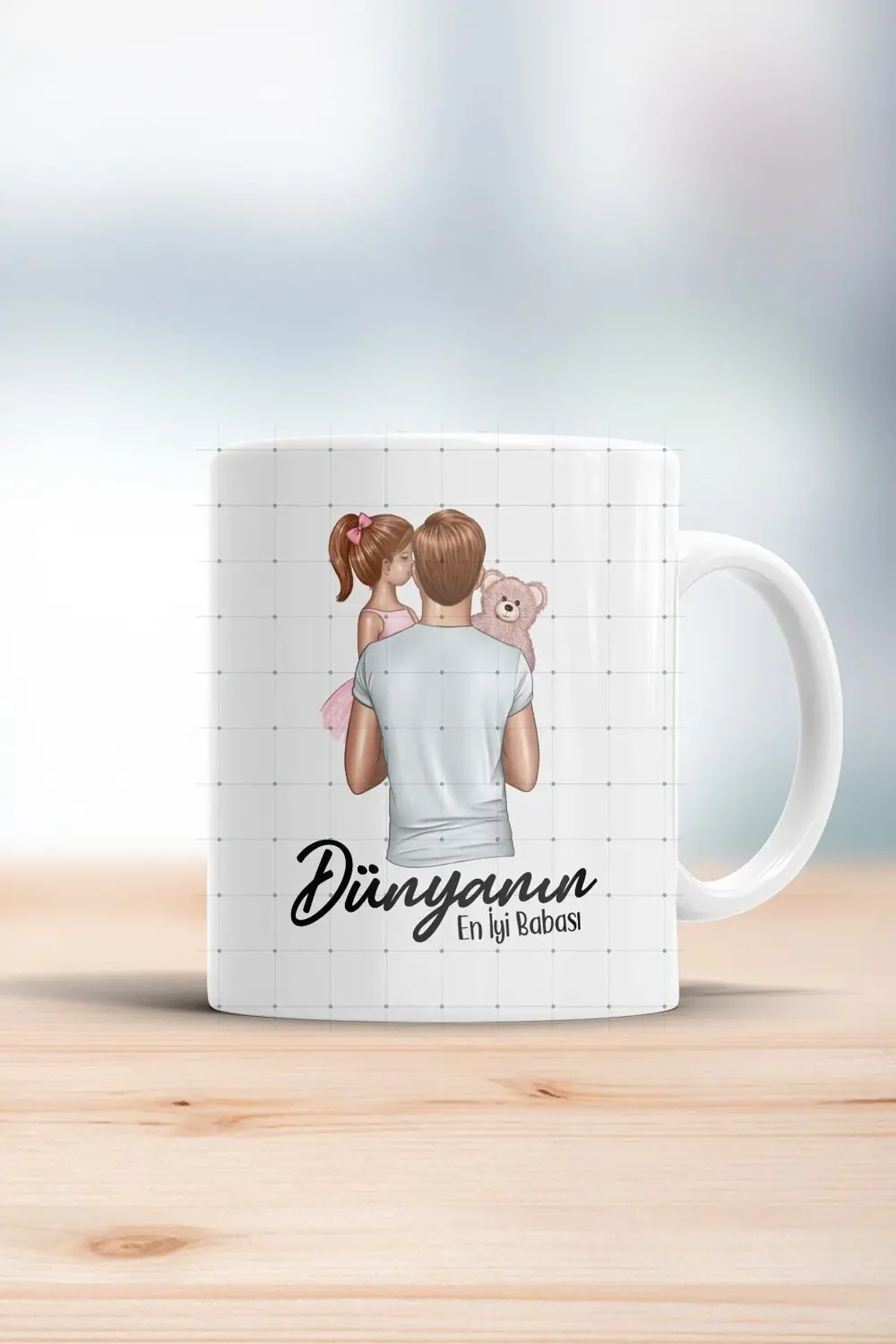 Dünyanın En Iyi Babası ( Tek Kız) Kupa Bardak