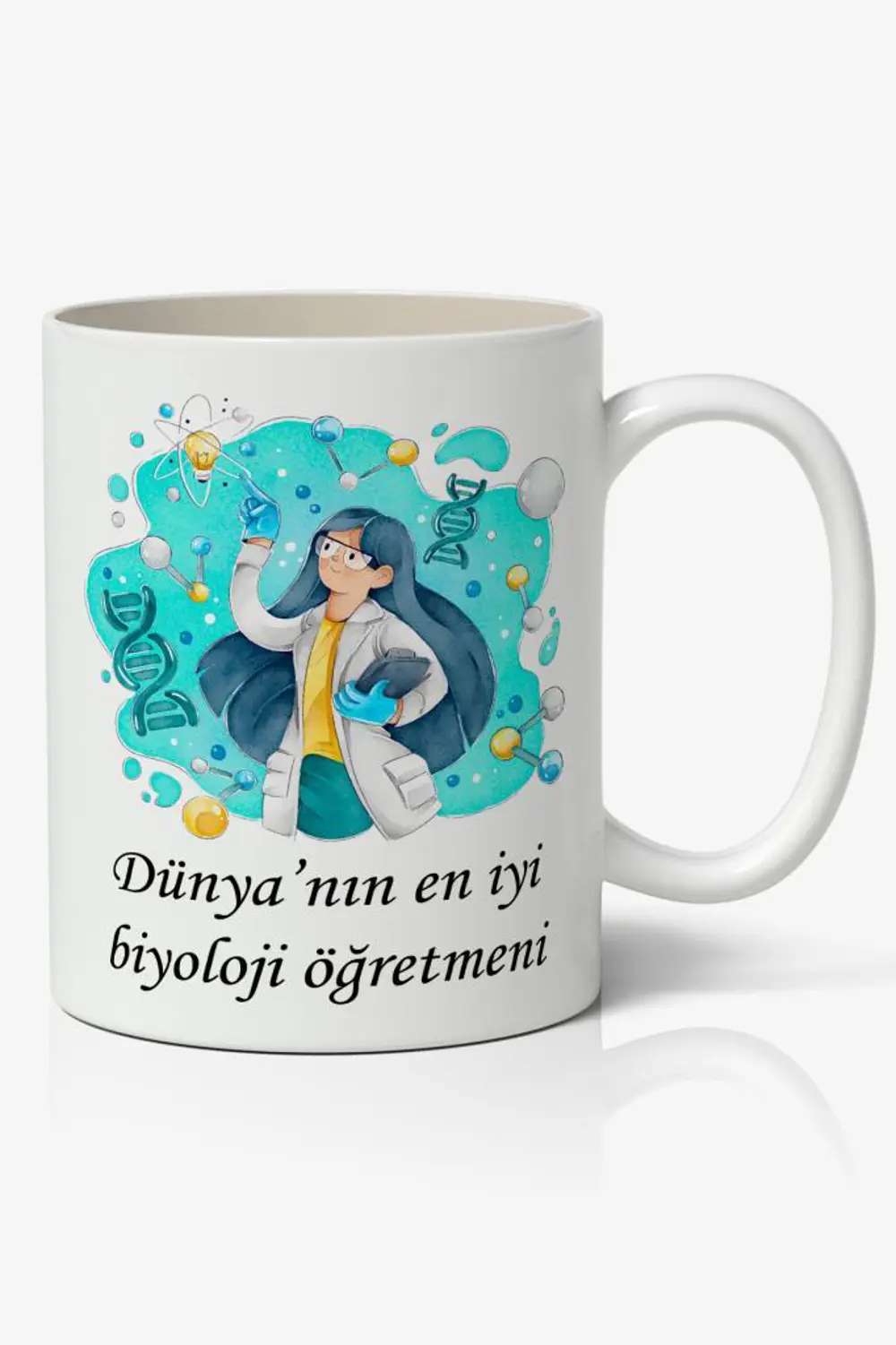 Dünyanın En İyi Biyoloji Öğretmeni - Öğretmenler Günü Temalı Bask