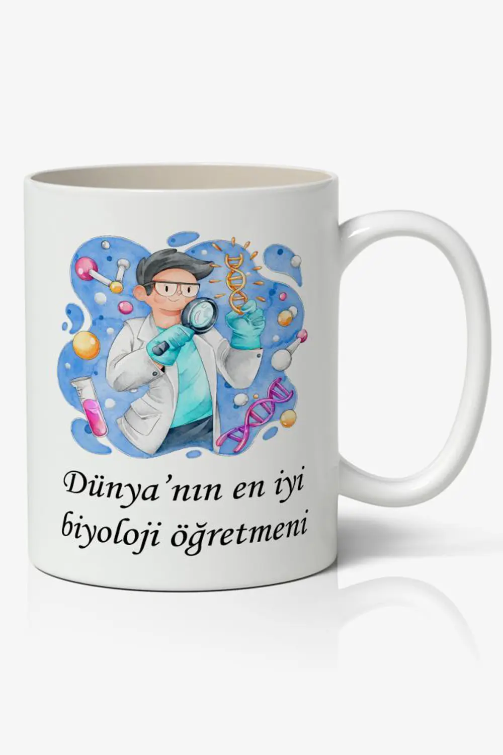 Dünyanın En İyi Biyoloji Öğretmeni - Öğretmenler Günü Temalı Bask