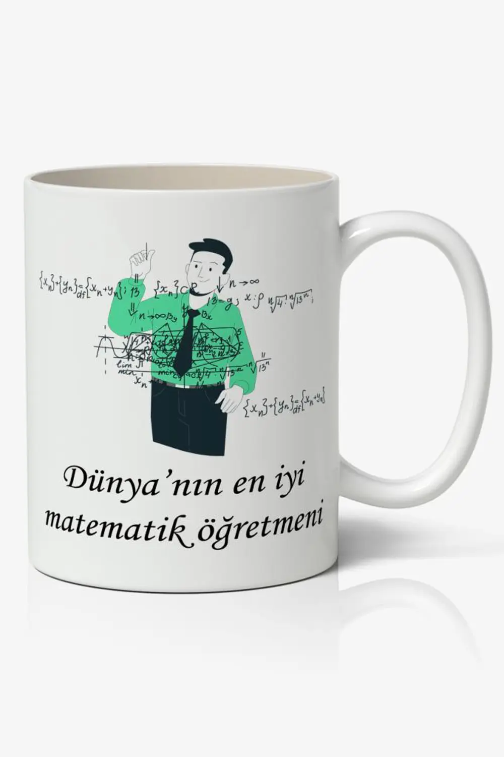 Dünyanın En İyi Matematik Öğretmeni - Öğretmenler Günü Temalı Bas Dünyanın En İyi Matematik Öğretmeni - Öğretmenler Günü Temalı Bas