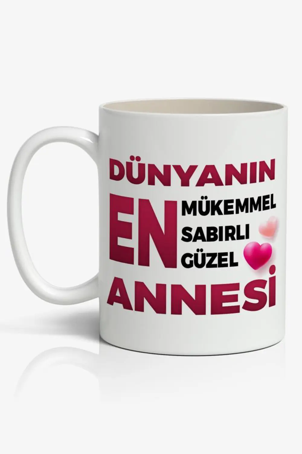 Dünyanın En Mükemmel Sabırlı Güzel ANNESİ Yazılı Anneler Günü Tas