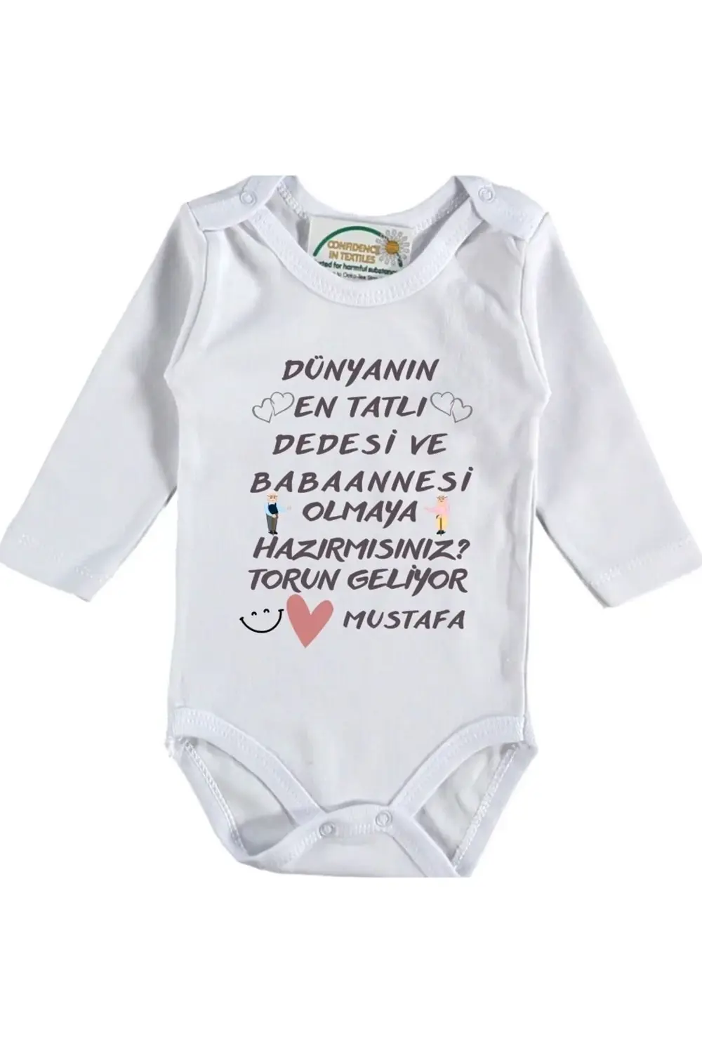 Dünyanın en tatlı Dedesi ve Babaannesi Olmaya Hazırmısınız Yazılı