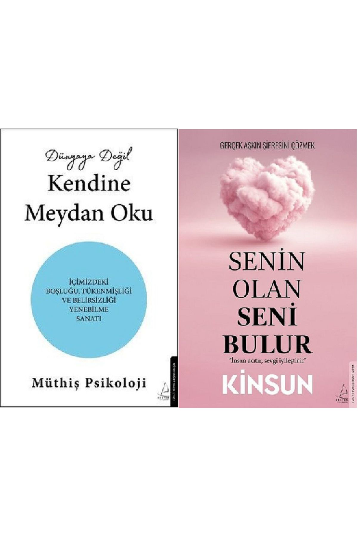 Dünyaya Değil Kendine Meydan Oku + Senin Olan Seni Bulur 2 Kitap Set