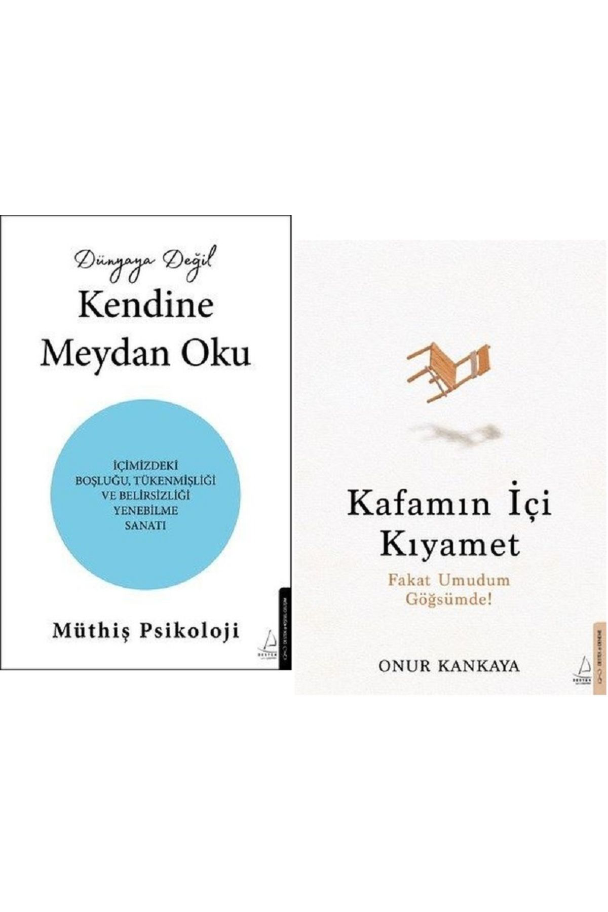 Dünyaya Değil Kendine Meydan Oku + Kafamın İçi Kıyamet / 2 Kitap Set