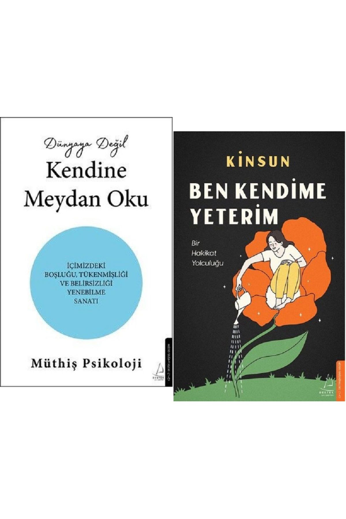 Dünyaya Değil Kendine Meydan Oku + Ben Kendime Yeterim / 2 Kitap Set
