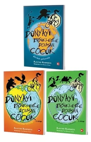 Dünyayı Bisikletle Dolaşan Çocuk Seti (3 Kitap Takım) Fiyatı, Yorumları ve Özellikleri