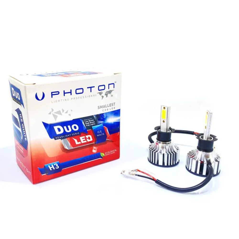 Duo H3 12-24V Led Xenon 8000 Lümen