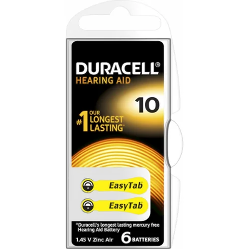 Duracell 10 İşitme Cihazı Kulak Pili 6 Pil 1 Kutu Fiyatı, Yorumları ve Özellikleri