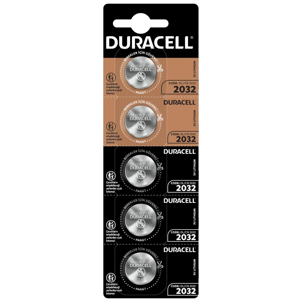 Duracell 2032 Para Pili 5li Kart Bx40 Fiyatı, Yorumları ve Özellikleri