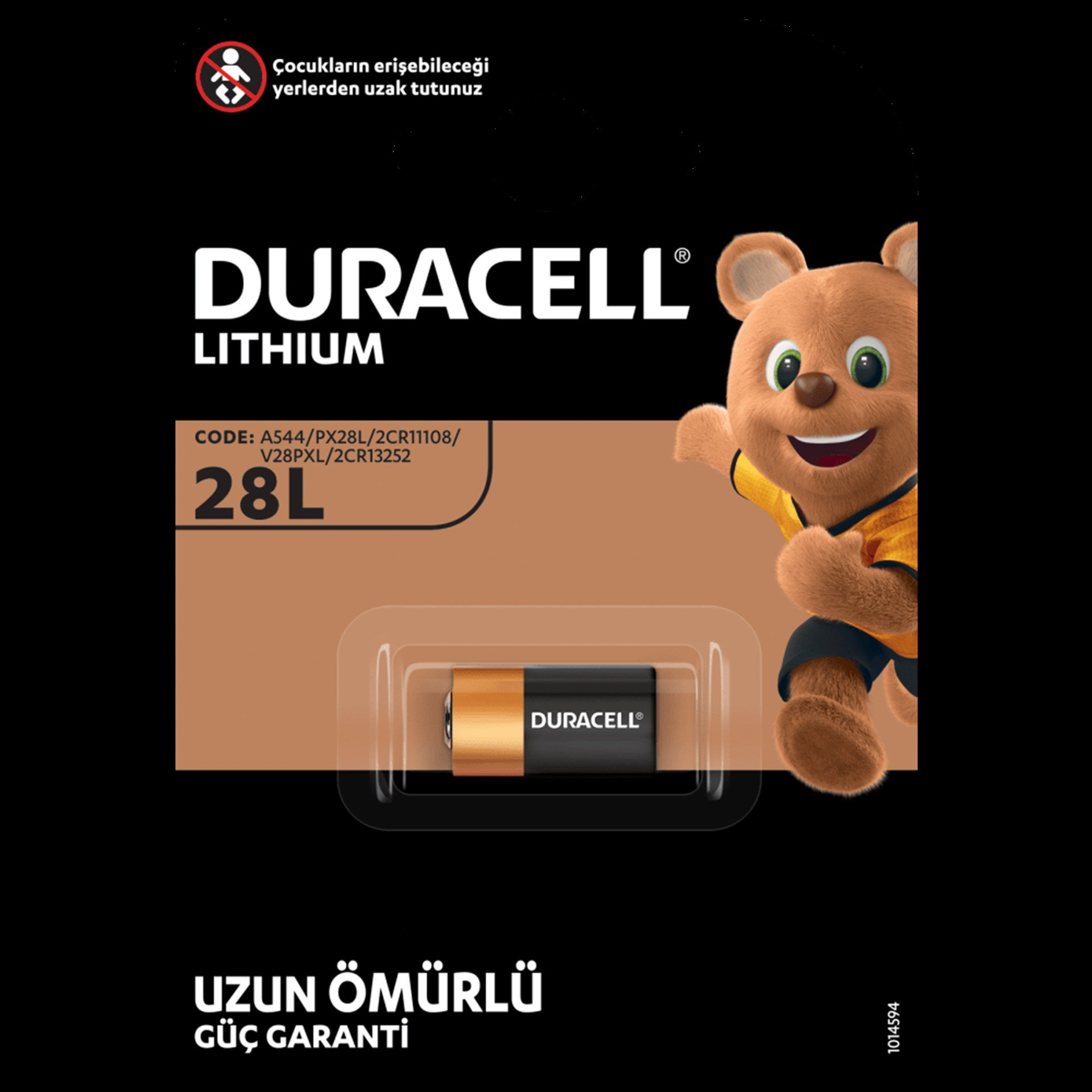 Duracell  4Lr44 Px28l 6 V Pil