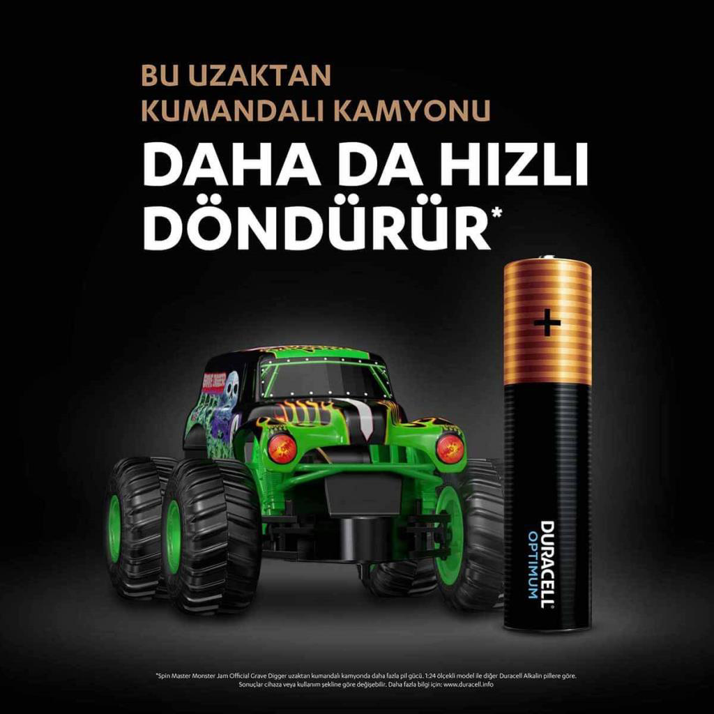 Duracell 6Lı Optimum AAA Kalem Pil Duracell 6Lı Optimum AAA Kalem Pil