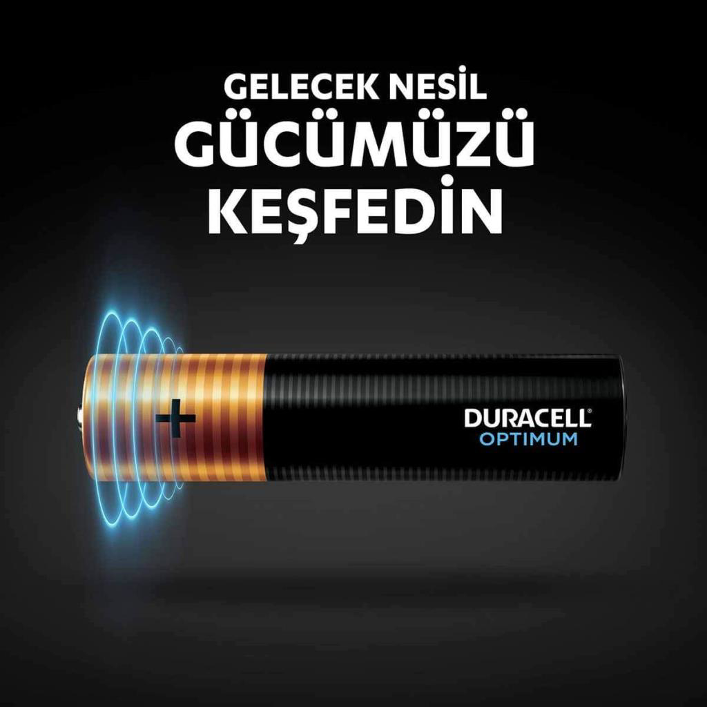 Duracell 6Lı Optimum AAA Kalem Pil Duracell 6Lı Optimum AAA Kalem Pil
