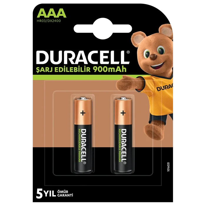 Duracell 900 Mah Şarjlı İnce Pil 2'li Fiyatı, Yorumları ve Özellikleri