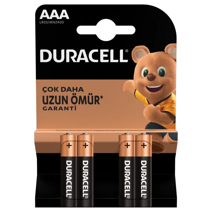 Duracell AAA İnce Pil 4'lü Fiyatı, Yorumları ve Özellikleri