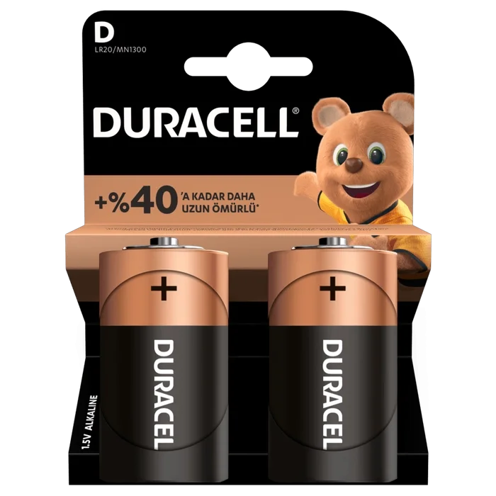 Duracell D Büyük Pil 2'li Kart Fiyatı, Yorumları ve Özellikleri