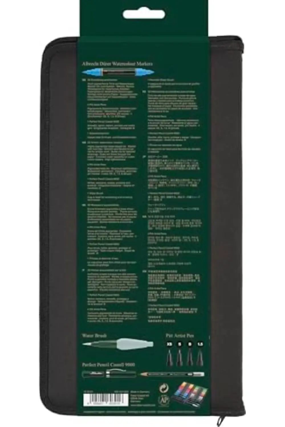 Dürer 160316 sulu boya kalemi, 30'lu fermuarlı kılıf 1174074