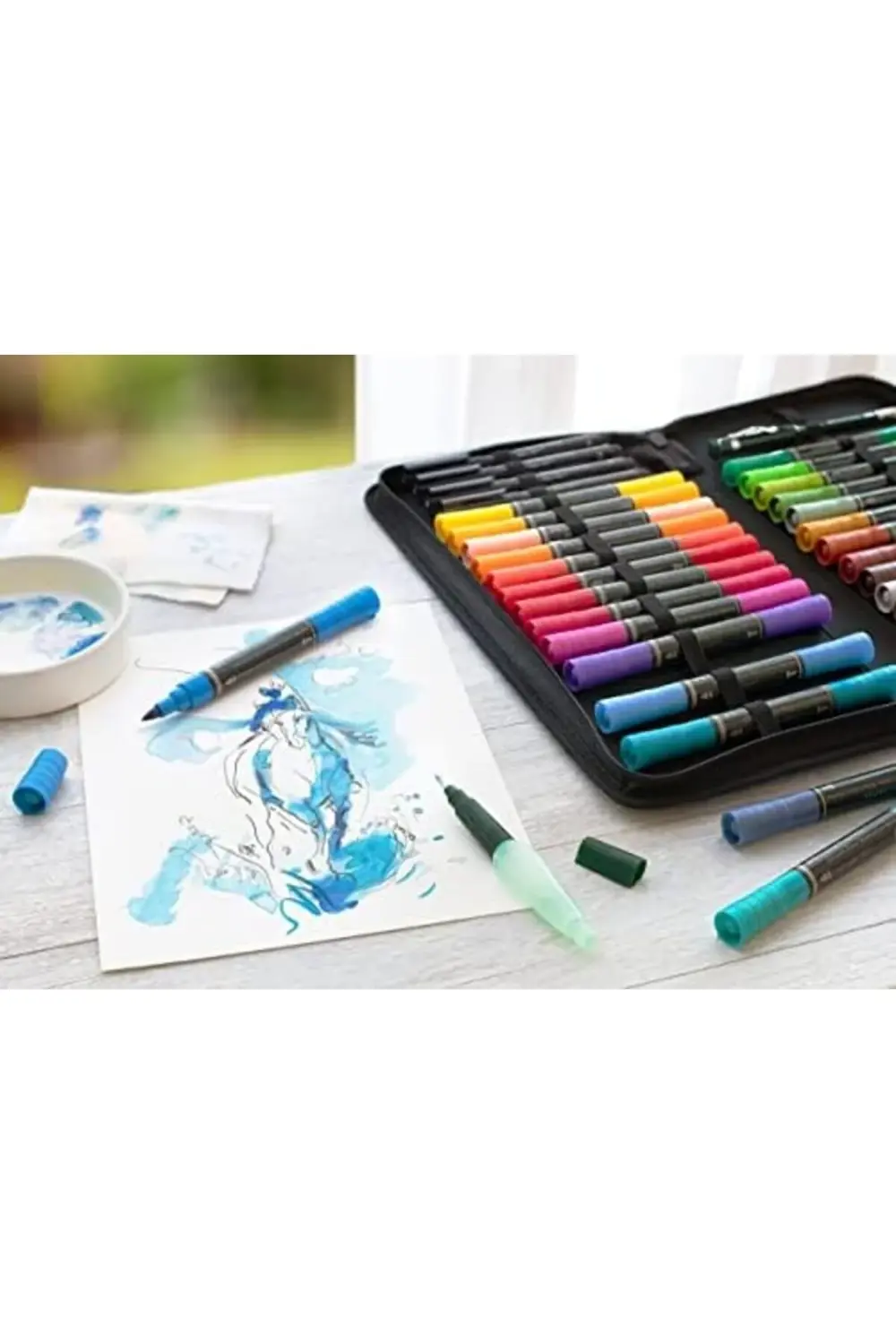 Dürer 160316 sulu boya kalemi, 30'lu fermuarlı kılıf 1174074