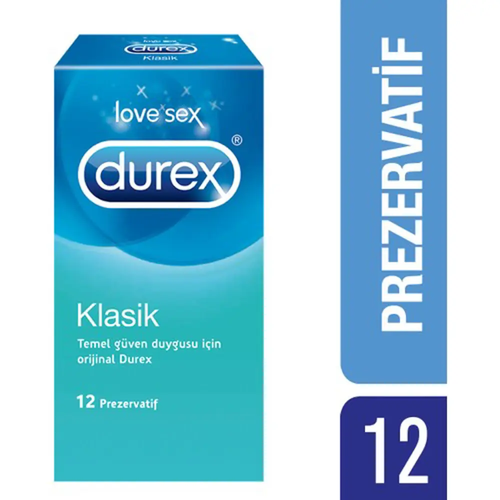 Durex Klasik Prezervatif 12'li - Temel Güven Duygusu5052197052640 Durex Klasik Prezervatif 12'li - Temel Güven Duygusu5052197052640