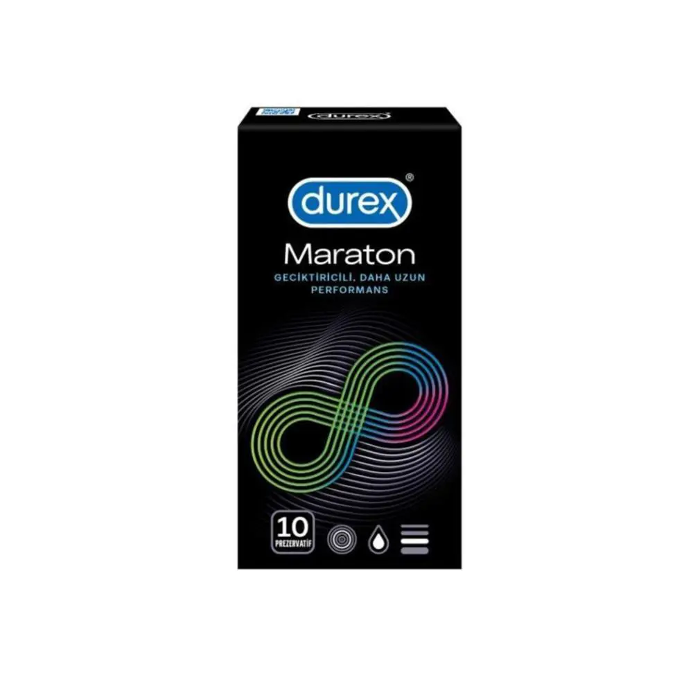 Durex Maraton Geciktiricili Prezervatif 10'lu 5052197058086 Durex Maraton Geciktiricili Prezervatif 10'lu 5052197058086