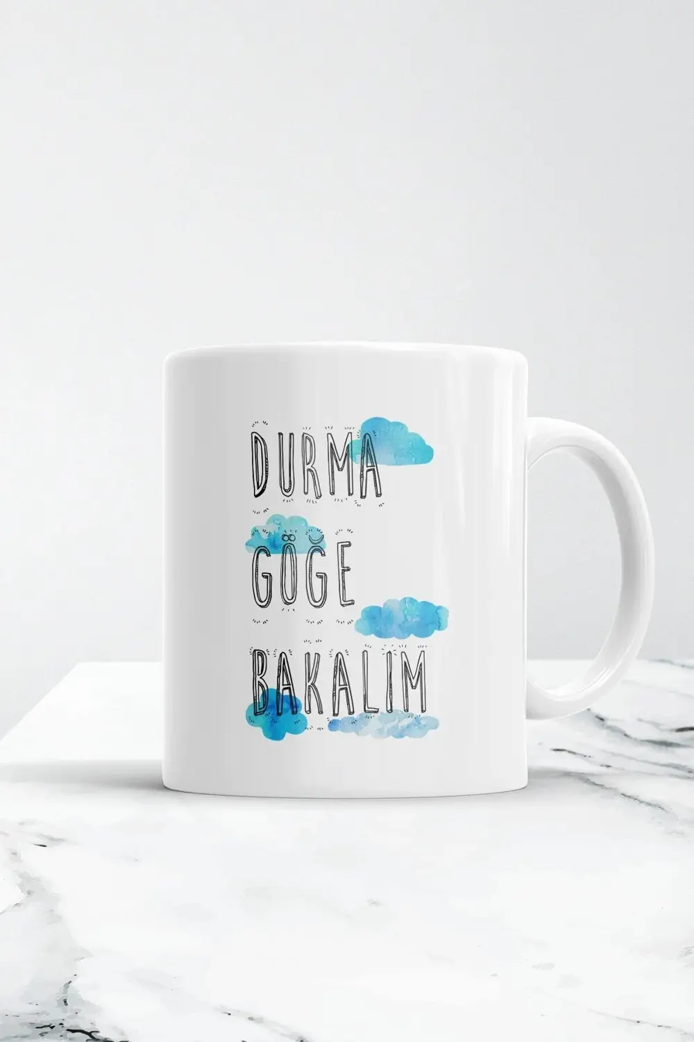 Durma Göğe Bakalım Kupa Bardak