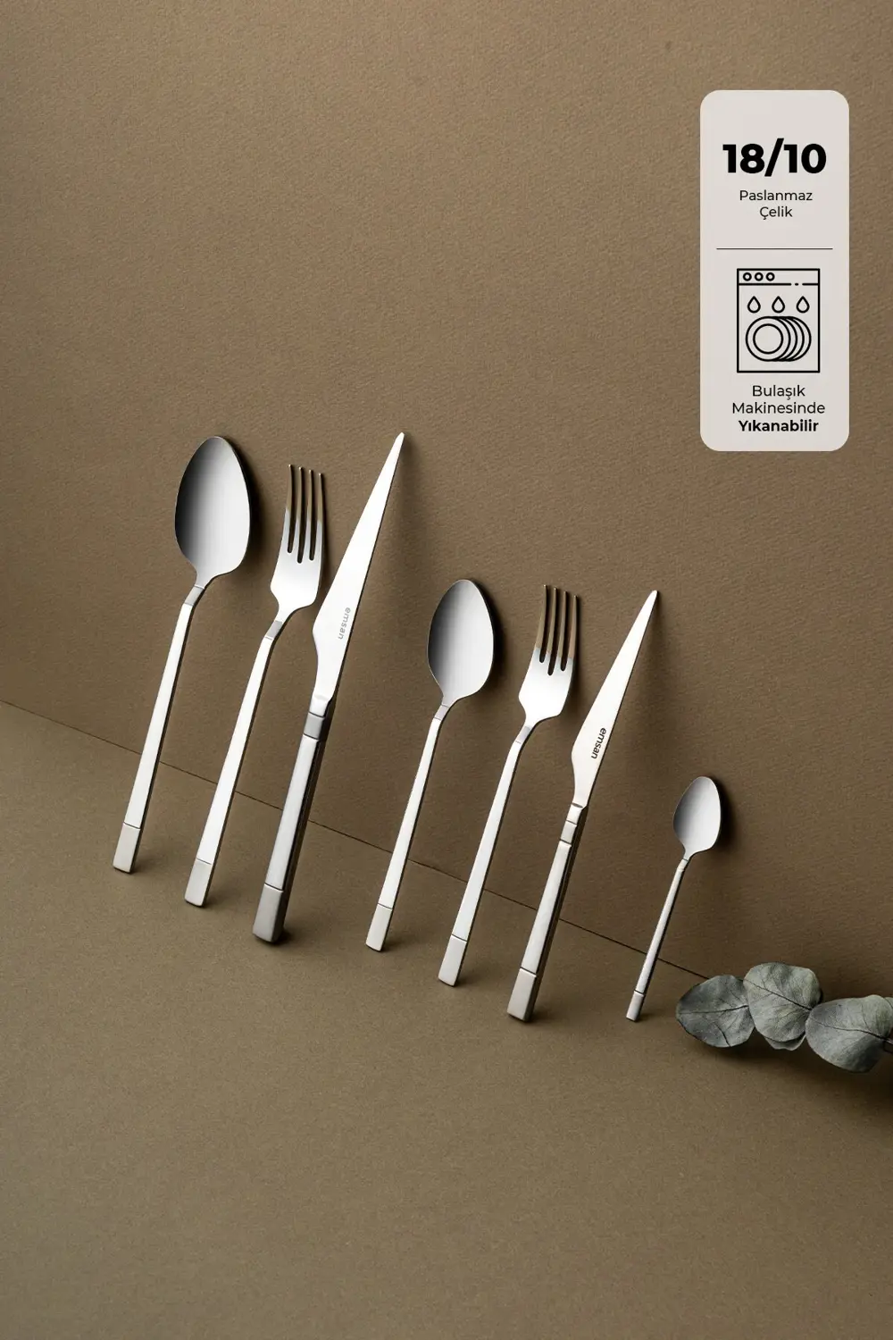 Duru 84 Parça 12 Kişilik Lüks Kutulu Çatal Kaşık Bıçak Seti