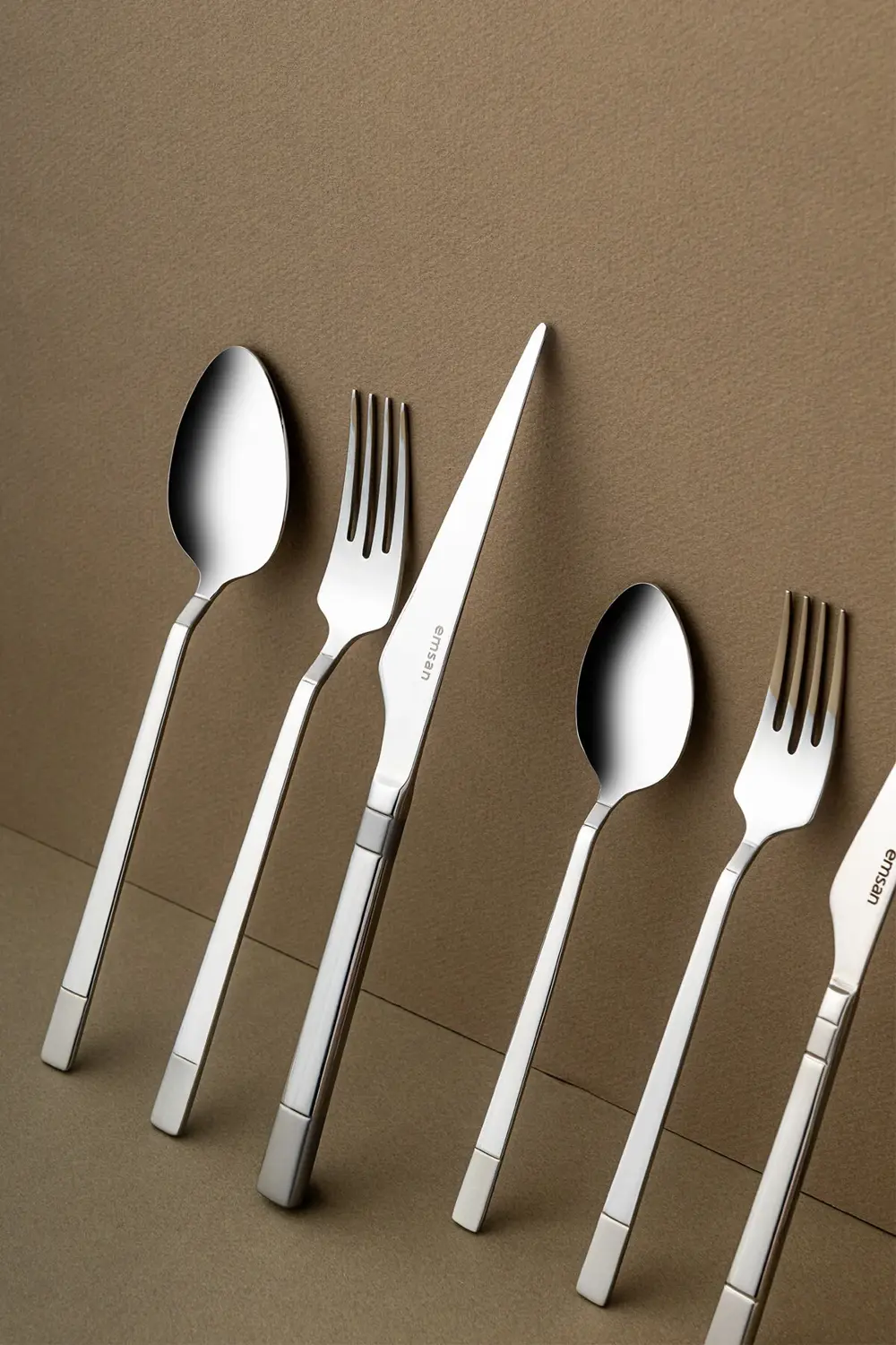 Duru 84 Parça 12 Kişilik Lüks Kutulu Çatal Kaşık Bıçak Seti