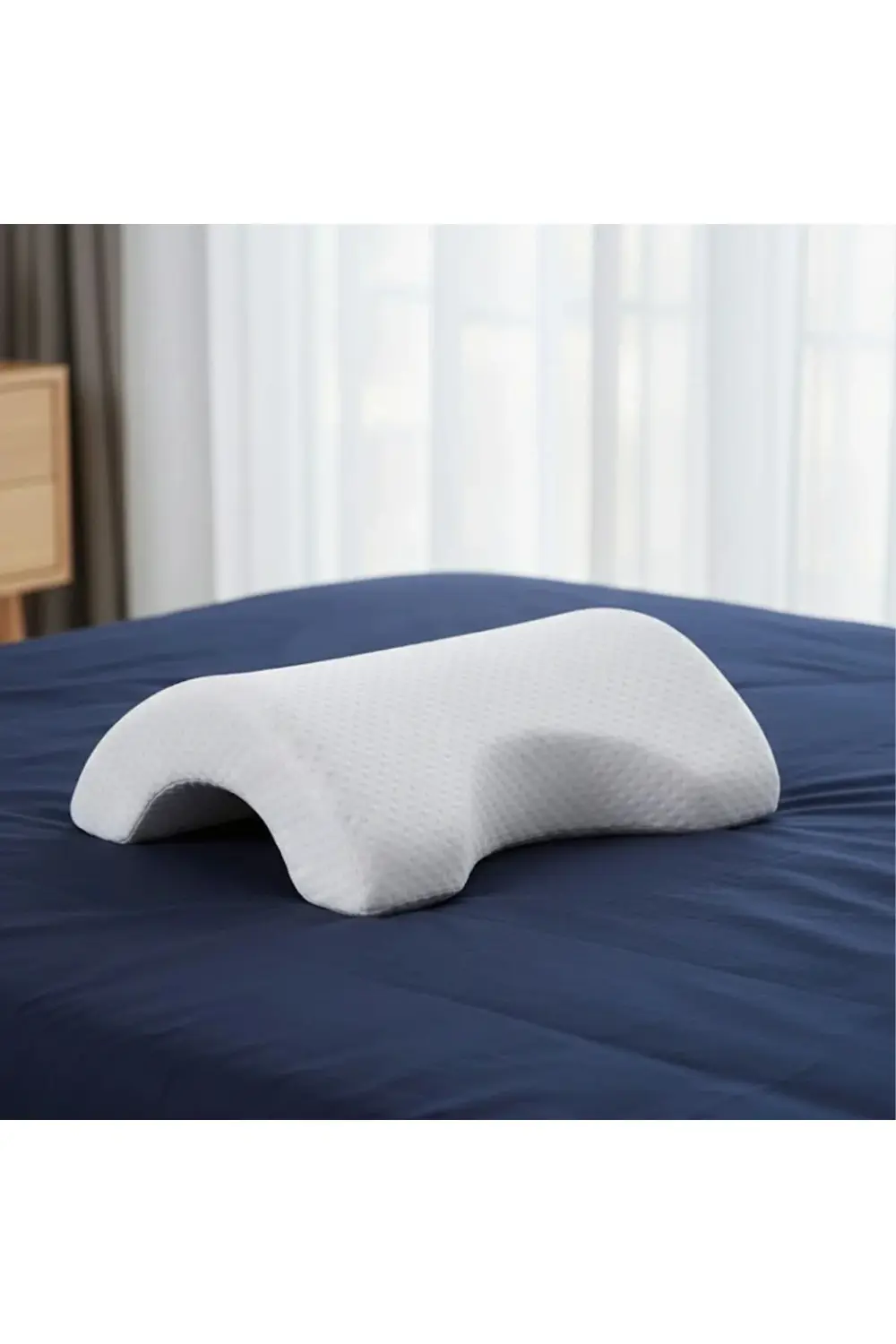 Durukar® % 100 Visco Kavisli Ortopedik Yıkanabilir Kumaş Kılıflı