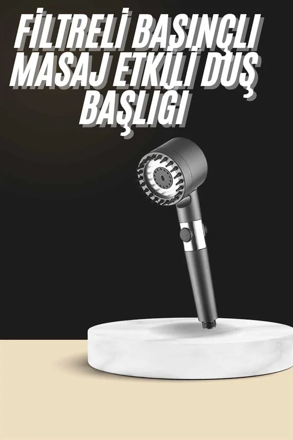 Duş Başlığı Profesyonel Masaj Başlıklı 3 Modlu Yeni Nesil Masaj Uçlu Su Tasarruflu Duş Başlığı Profesyonel Masaj Başlıklı 3 Modlu Yeni Nesil Masaj Uçlu Su Tasarruflu