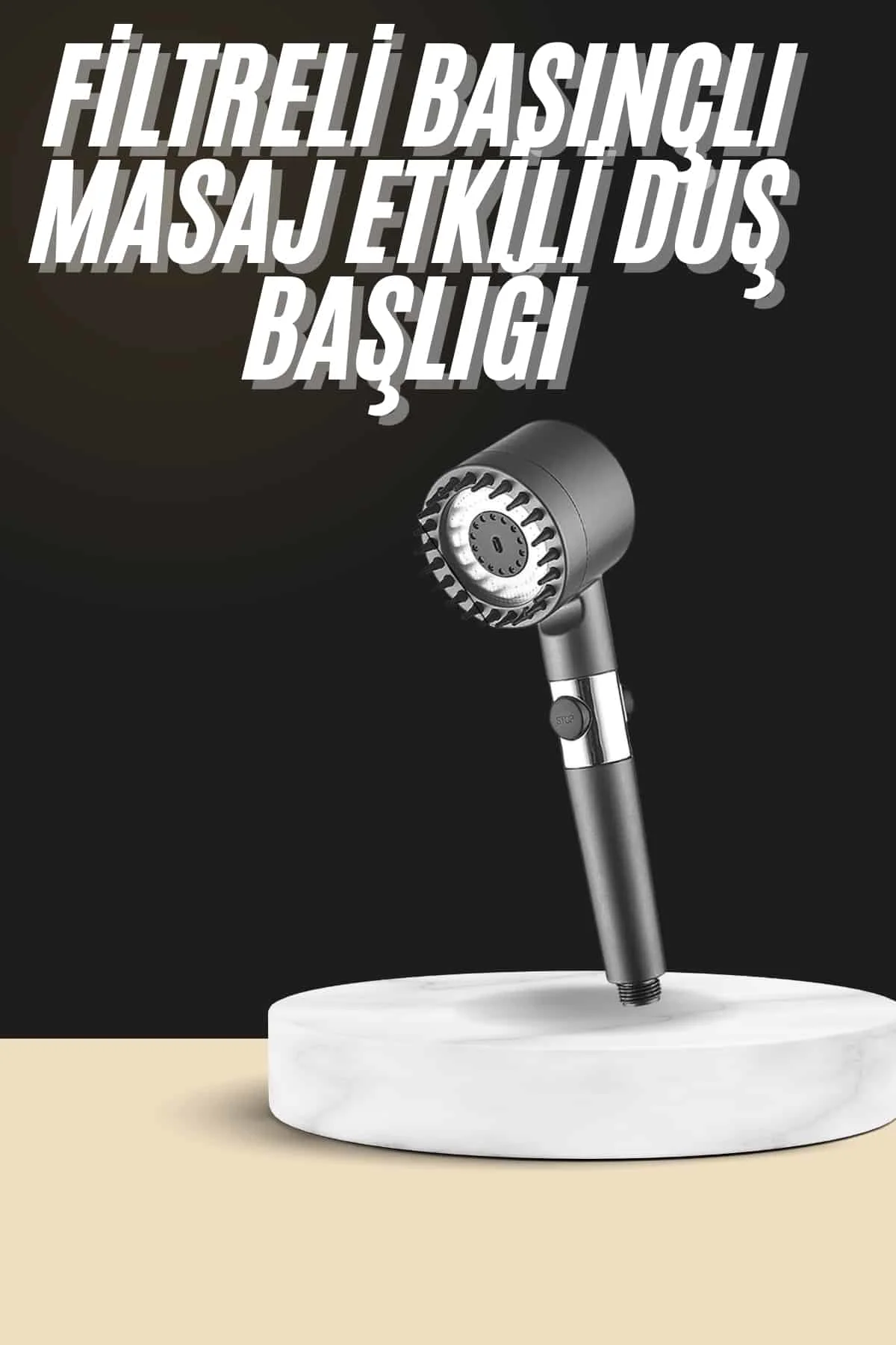 Duş Başlığı Profesyonel Masaj Başlıklı 3 Modlu Yeni Nesil Masaj Uçlu Su Tasarruflu Duş Başlığı Profesyonel Masaj Başlıklı 3 Modlu Yeni Nesil Masaj Uçlu Su Tasarruflu