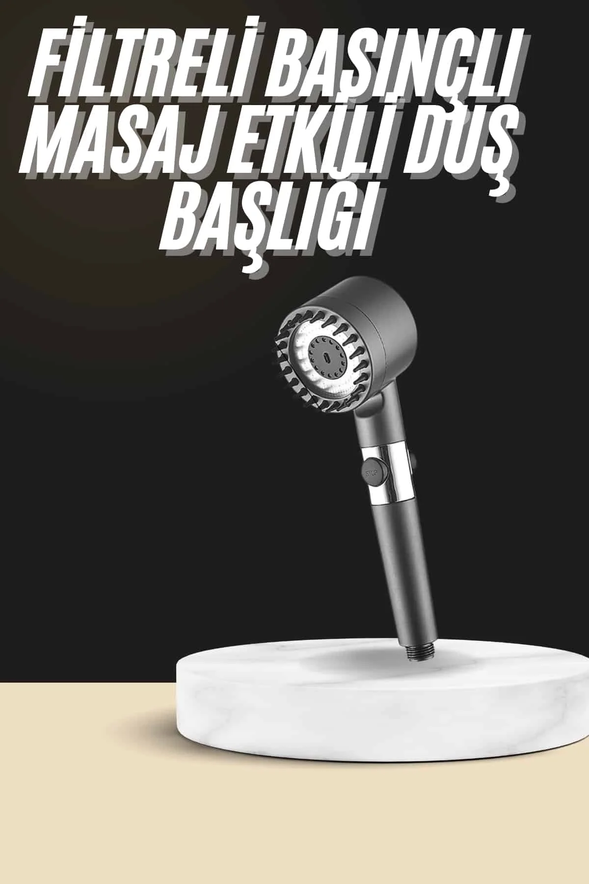 Duş Başlığı Profesyonel Masaj Başlıklı 3 Modlu Yeni Nesil Masaj Uçlu Su Tasarruflu Duş Başlığı Profesyonel Masaj Başlıklı 3 Modlu Yeni Nesil Masaj Uçlu Su Tasarruflu