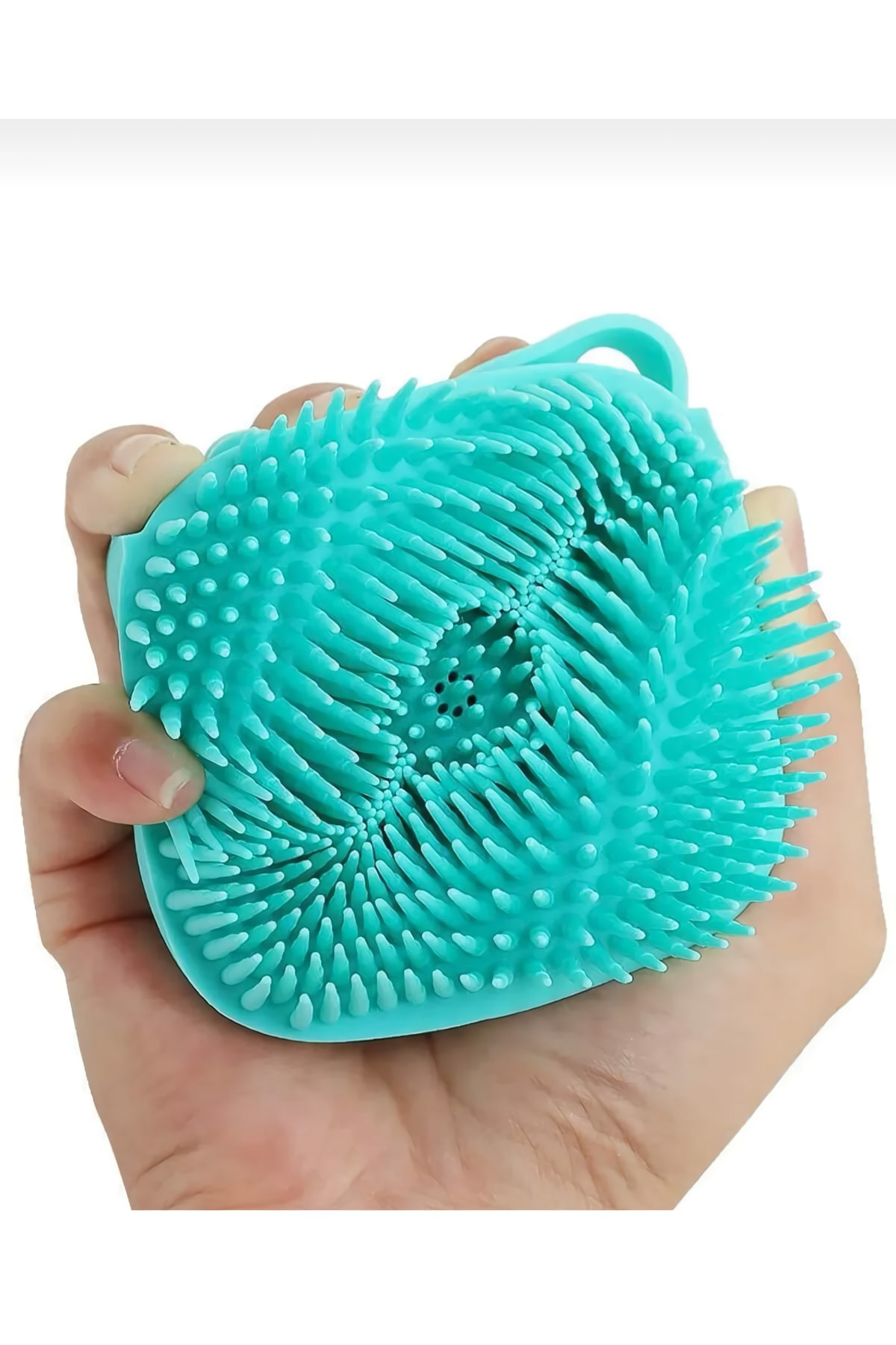 Duş Jeli Hazneli Silikon Fırça Kese Çok Amaçlı Vücut Temizleme Ke