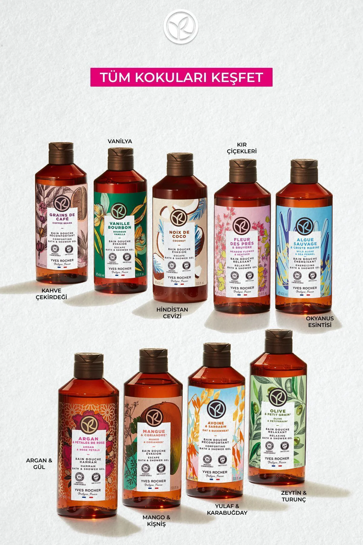 Duş Jeli - Nemlendirici Romantik Kır Çiçekleri-SLS,SLES İçermez,V