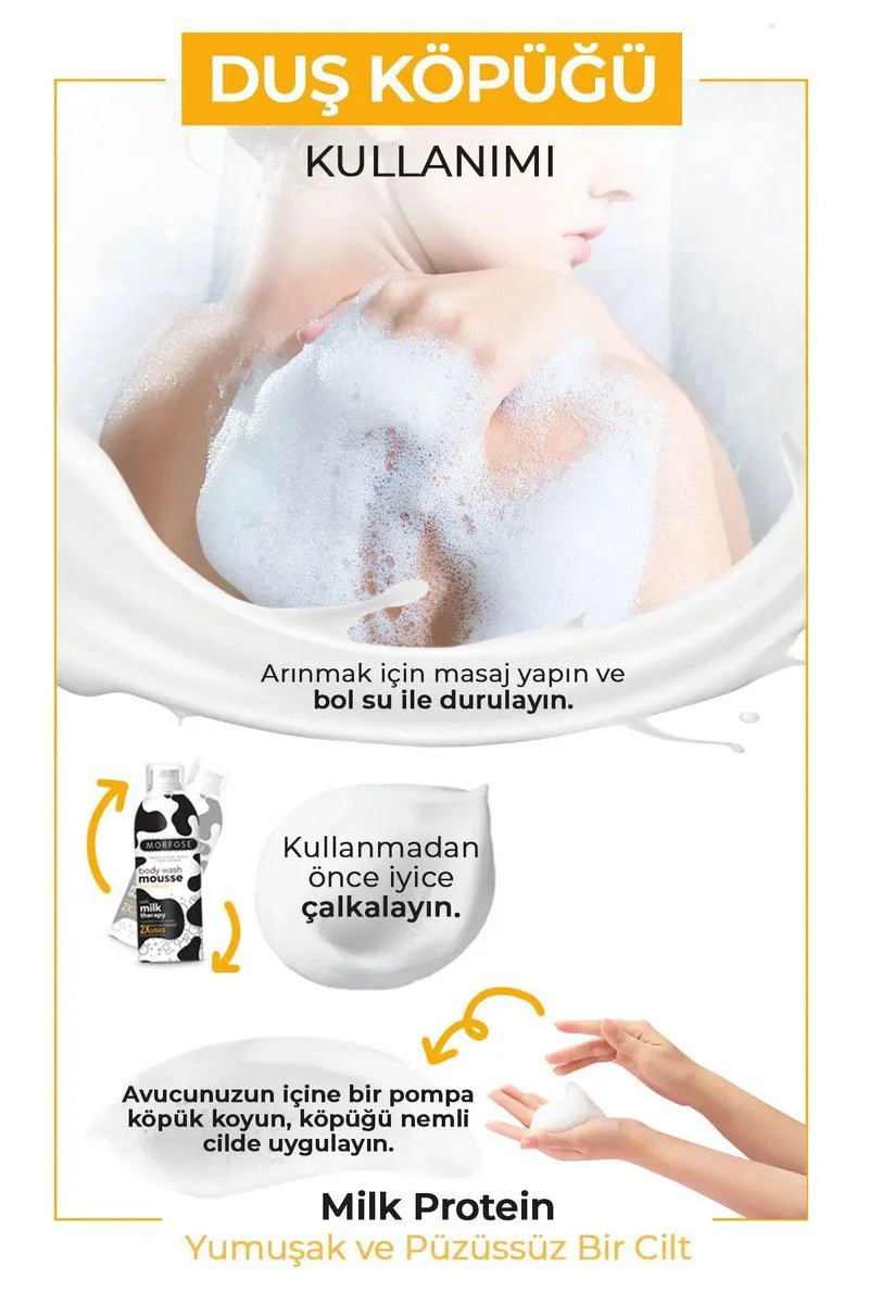 Duş Köpüğü 200 ML - Kremsi Nemlendirici & Zengin Köpük Fiyatı, Yorumları ve Özellikleri