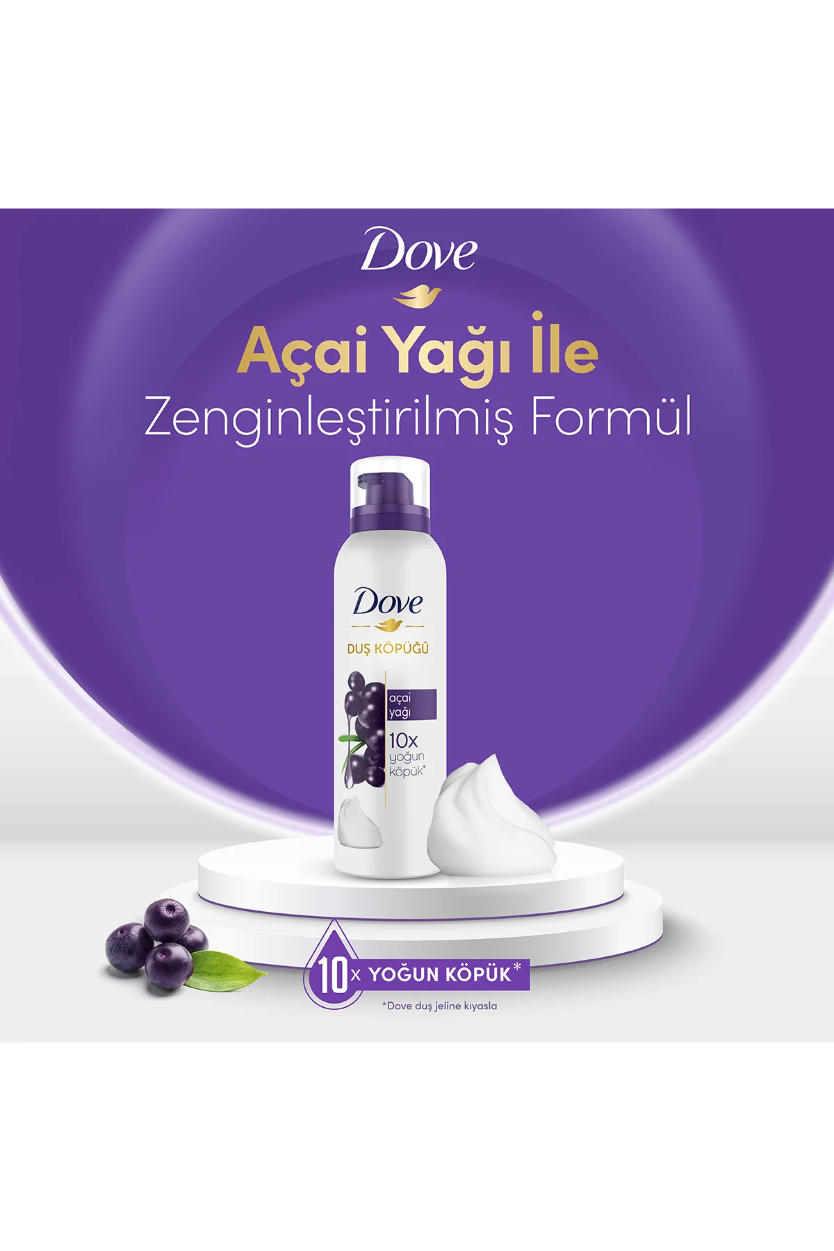 Duş Köpüğü Açai Yağı Yoğun Köpük 200 Mlx1 Duş Köpüğü Depply Nourishing 200 ml