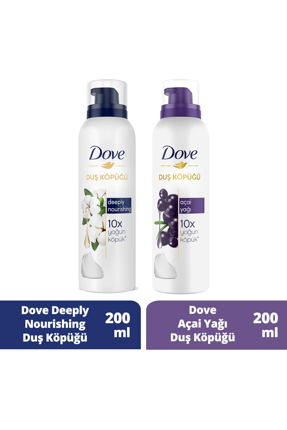 Duş Köpüğü Açai Yağı Yoğun Köpük 200 Mlx1 Duş Köpüğü Depply Nourishing 200 ml