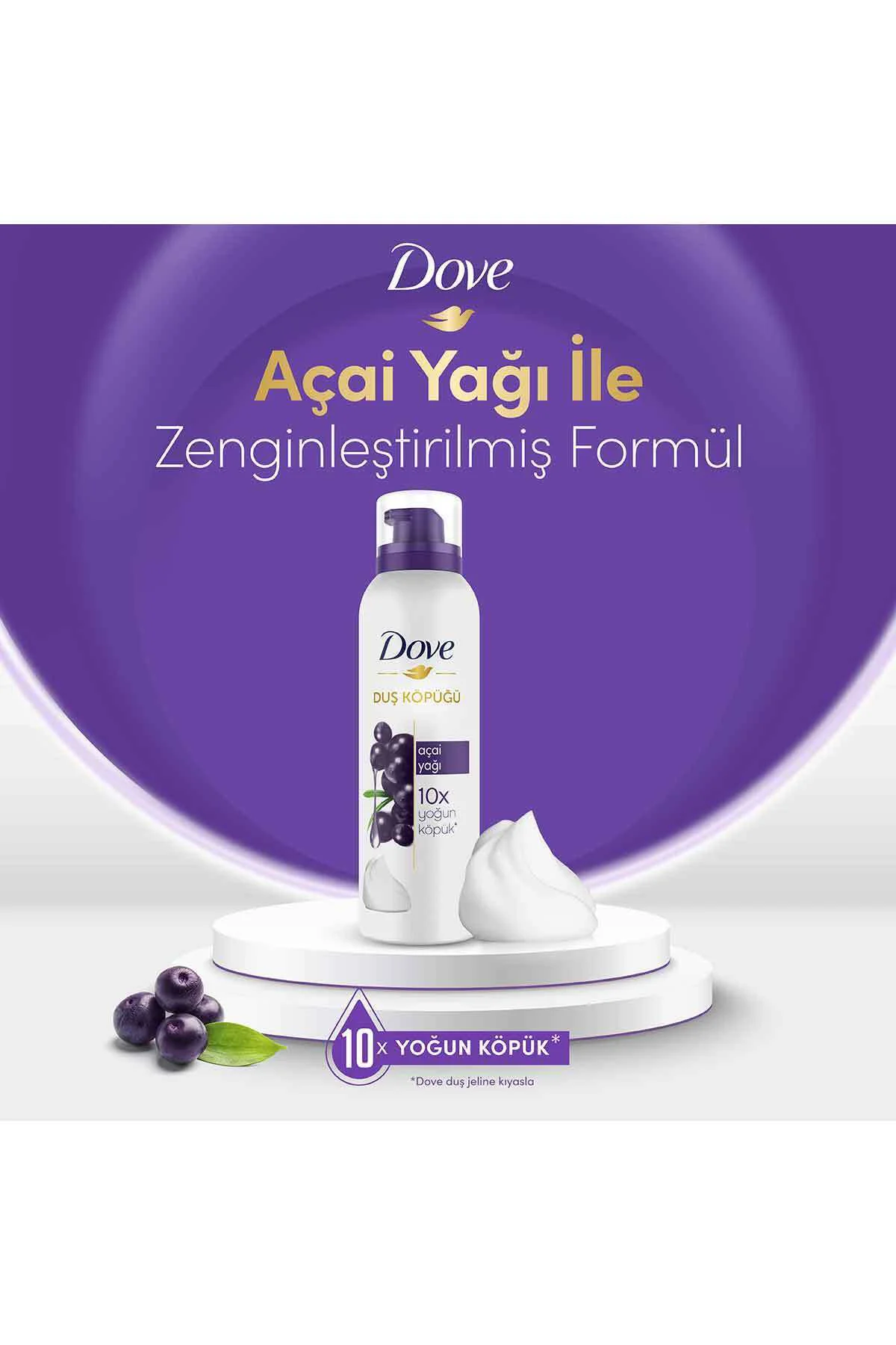 Duş Köpüğü Argan Yağı 200 ml Açai Yağı 200ml Depply Nourishing 200 ml